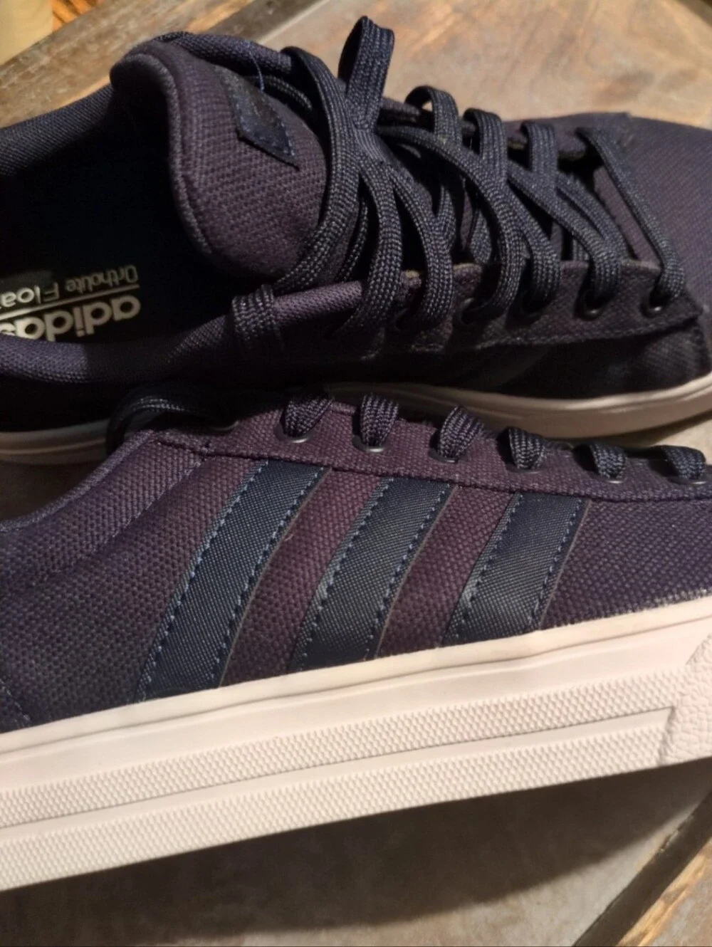 Adidas lace up ortholite float sneakers